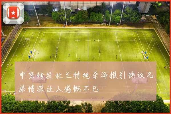 申京转发杜兰特绝杀海报引热议兄弟情深让人感慨不已